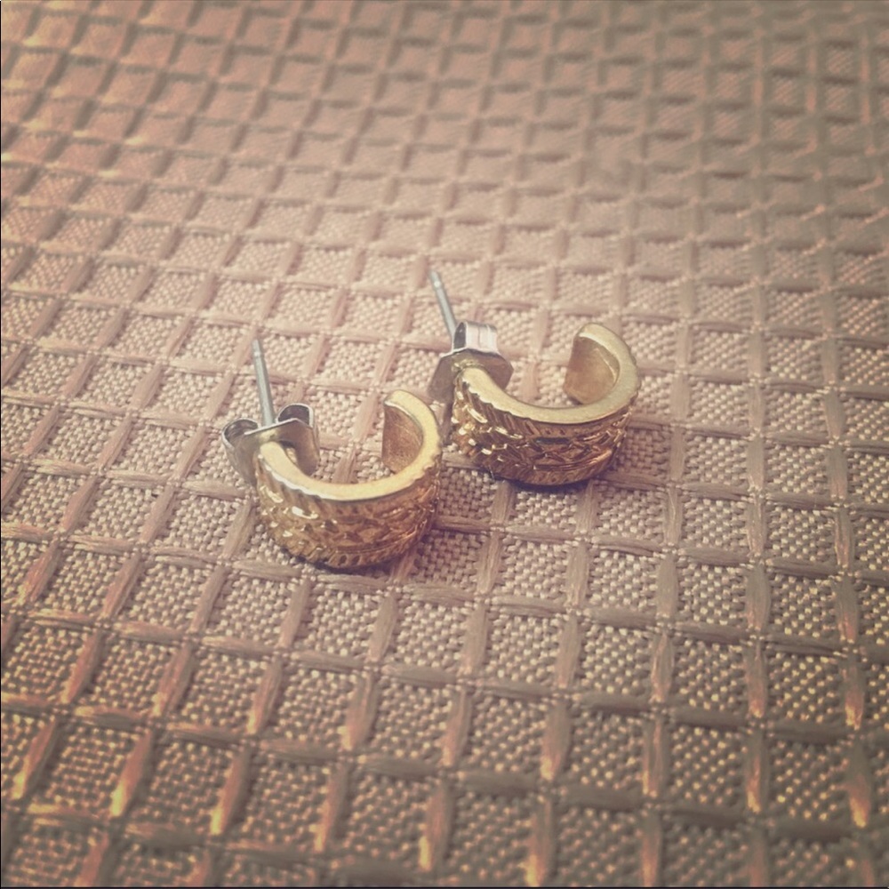 Hoop earrings
